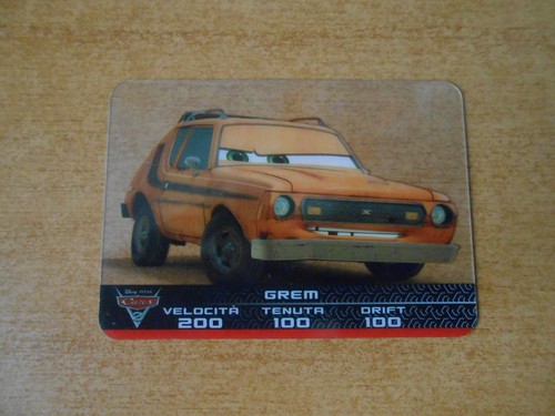 Figurina lamincards cars n - figurina,