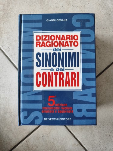 Dizionario ragionato dei - dizionario,
