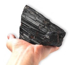 Tormalina nera grezza minerale - tormalina,