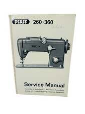 Manuale di servizio Pfaff 260