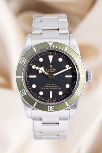 Tudor black bay harrods 79230g - black,