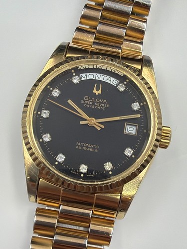 Bulova super seville - day, date