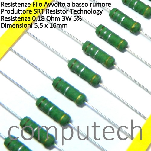 Pezzi ohm 3w - 3w, 5%