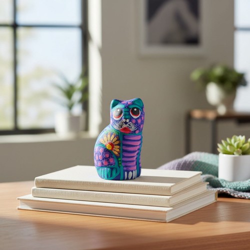 Statuina gatto alebrije - |, arte