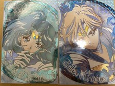 Cartolina ologramma marinaio Nettuno marinaio Urano cartolina artistica da collezione