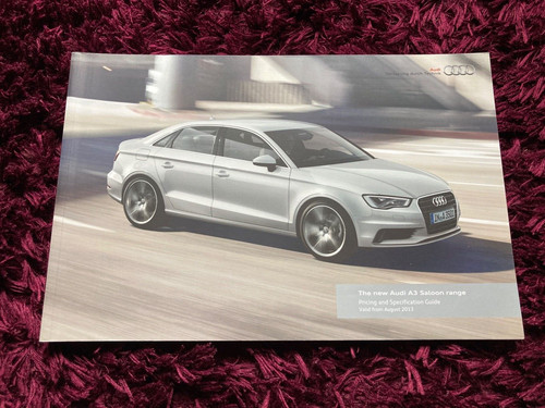 Brochure audi berlina 2014 - brochure, a3