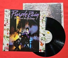 LP + Inner testi PRINCE AND THE REVOLUTION - PURPLE RAIN 1a Stampa Europea 1984