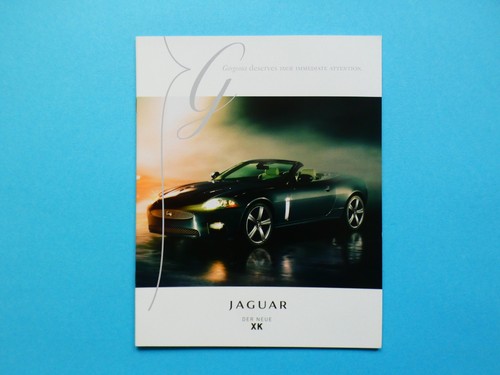 Brochure catalogo jaguar - brochure, /