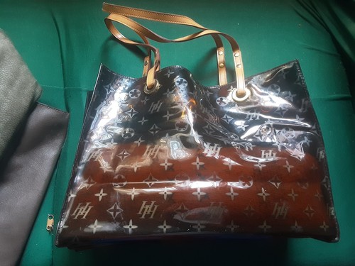 Vintage borsa tote trasparente - vintage,
