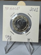 MONACO - Moneta da 1 € 2021 FDC da rotolino