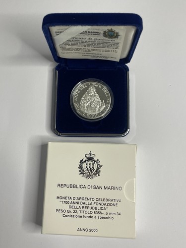 San marino 2000 lire 10000 - 2000,