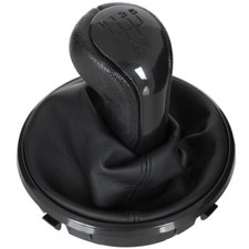 Pomello cambio 5 marce nero