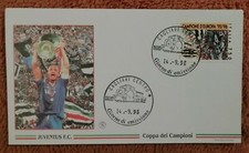6508 BUSTA PRIMO GIORNO  JUVENTUS CAMPIONE D'EUROPA 1995/96 