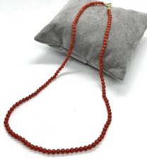 Natural Red Coral Necklace