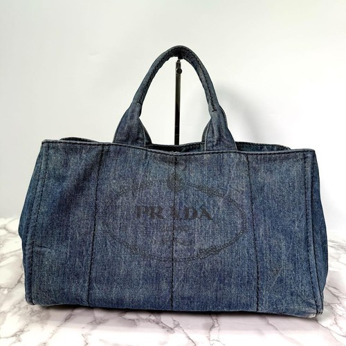 Prada canapa denim large - l,