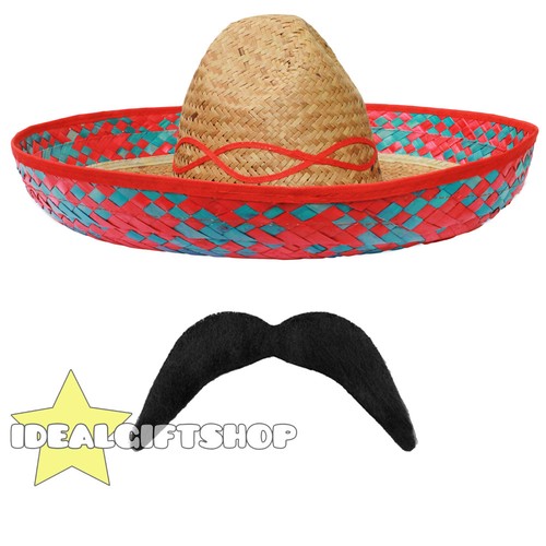 Set sombrero tash messicano - set, e