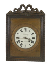 OROLOGIO A PENDOLO ANTICO DA PARETE  FRANCIA CHAMBERY MAHIEUX DA MURO LN