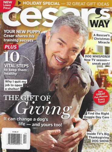 Cesar way dog magazine - dog, the