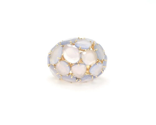 Anello pomellato capri oro - anello,