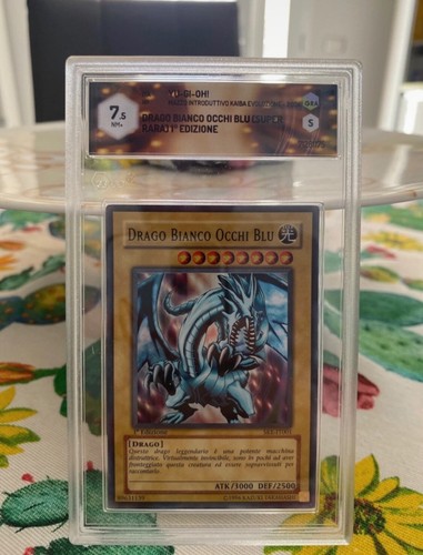 Carta drago bianco occhi - carta, blu
