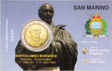 004 SM * CoinCARD con FOTO: 2