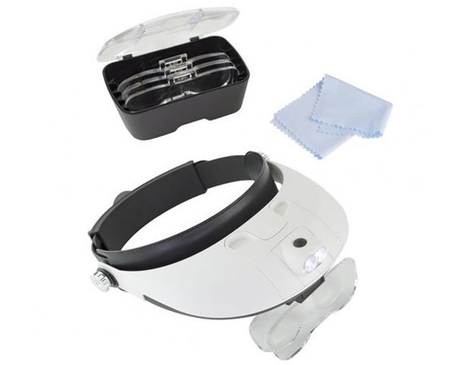 Lente ingrandimento led con - ingrandimento,