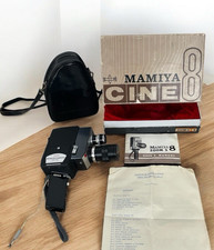 Cinepresa Mamiya Zoom S8 Vintage Epoca Anni 70 Auto Focus 10-30mm Nero Scatola