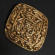 Spilla EGA CHANEL CC logo tono