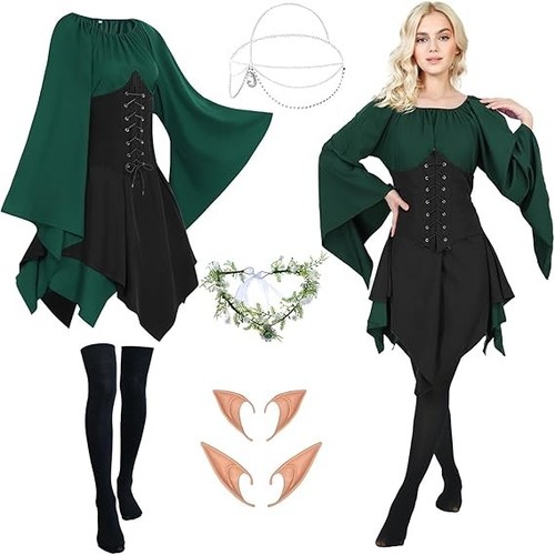 Costume elfa gnomo irlandese