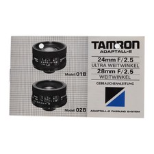 Istruzioni Tamron Adaptall 24