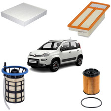 Tagliando 4 Filtri Fiat Panda