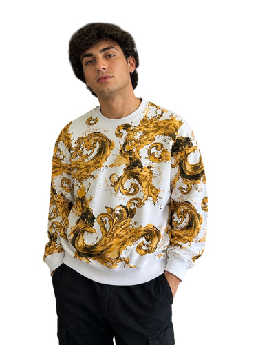 Felpa uomo versace jeans - felpa,