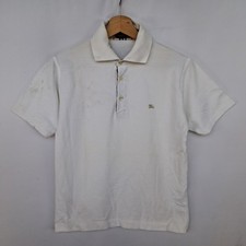 Polo Burberry Bianca colore bianco XXS da uomo