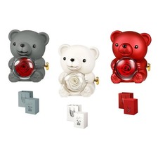 orso con rosa eterna festa