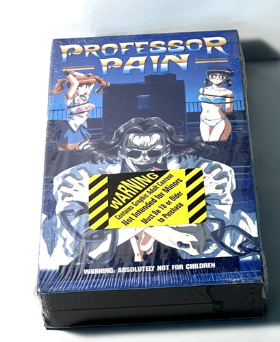 Professor pain new anime vhs - pain,