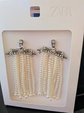 ZARA Orecchini Donna Strass
