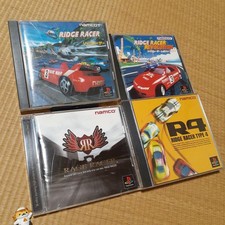 Set PlayStation Ridge Racer include Ridge Racer R4 Revolution Rage Racer
