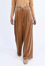 Pantalone Wide Leg in Velluto