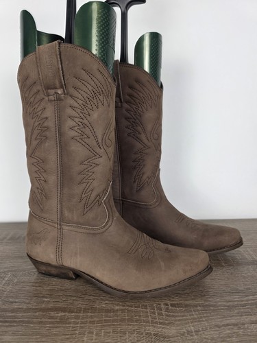 Stivali pelle cowboy - in,