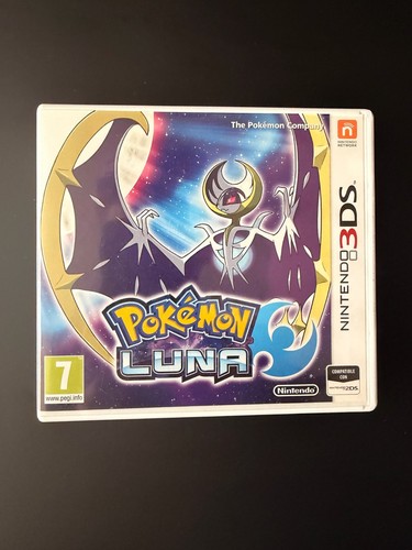 Pokémon luna moon nintendo - pokémon,