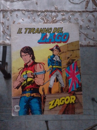 Zagor scritta rossa 161 - rossa, n.