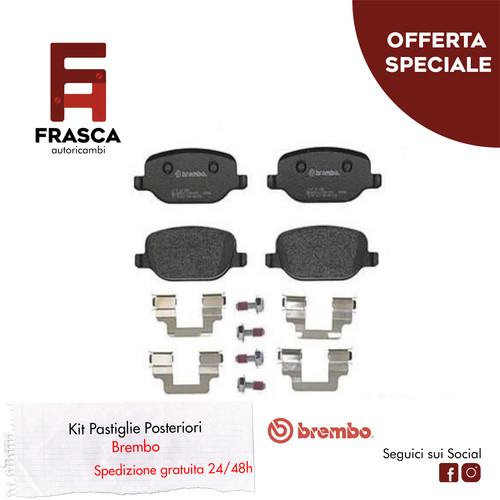 Pastiglie freno posteriori - freno,