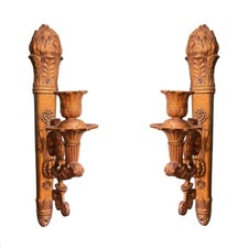 Coppia applique antiche a