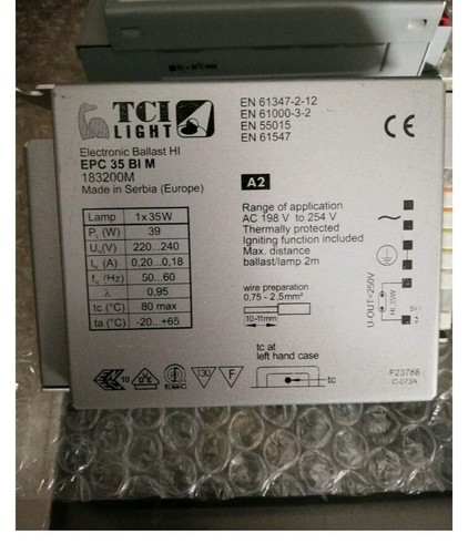Alimentatore 35watt ioduri - alimentatore,