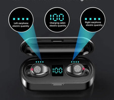 Cuffie Wireless senza fili F9 In-Ear - Nere
