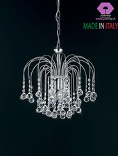 lampadario 3 luci sfere