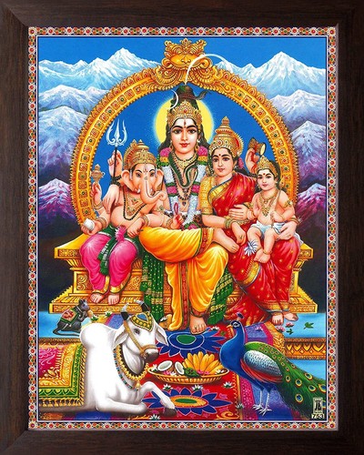 Famiglia lord shiva quadro - di,