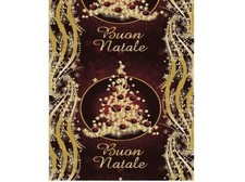 ZERBINO TAPPETO PASSATOIE BUON NATALE H.100 LUNGHEZZA 40MT ARTICOLI NATALIZI