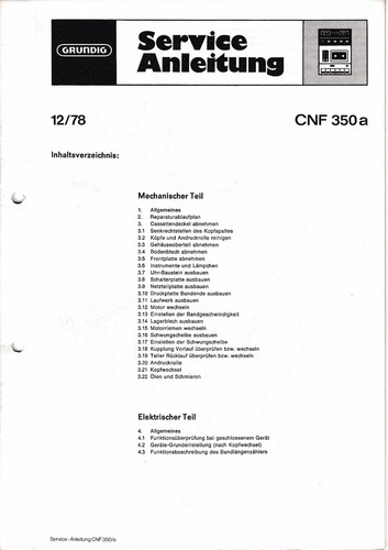 Manuale servizio - di,
