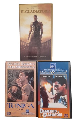 Lotto film storici vhs - lotto, 3